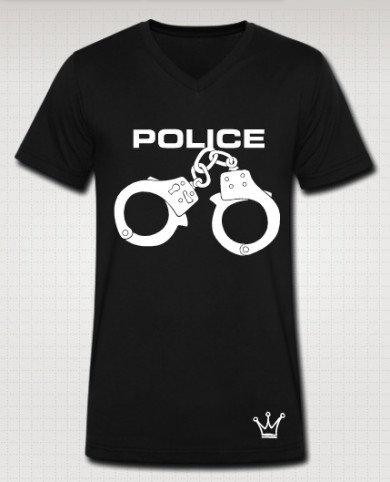 Police V-Neck