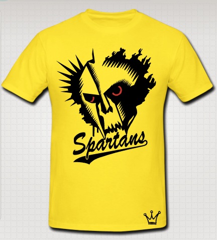 spartans yellow