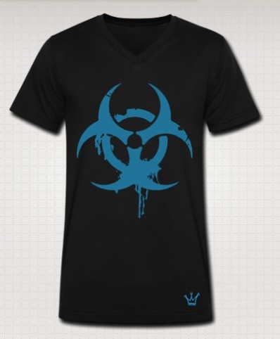 A Hazard V-Neck T-shirt