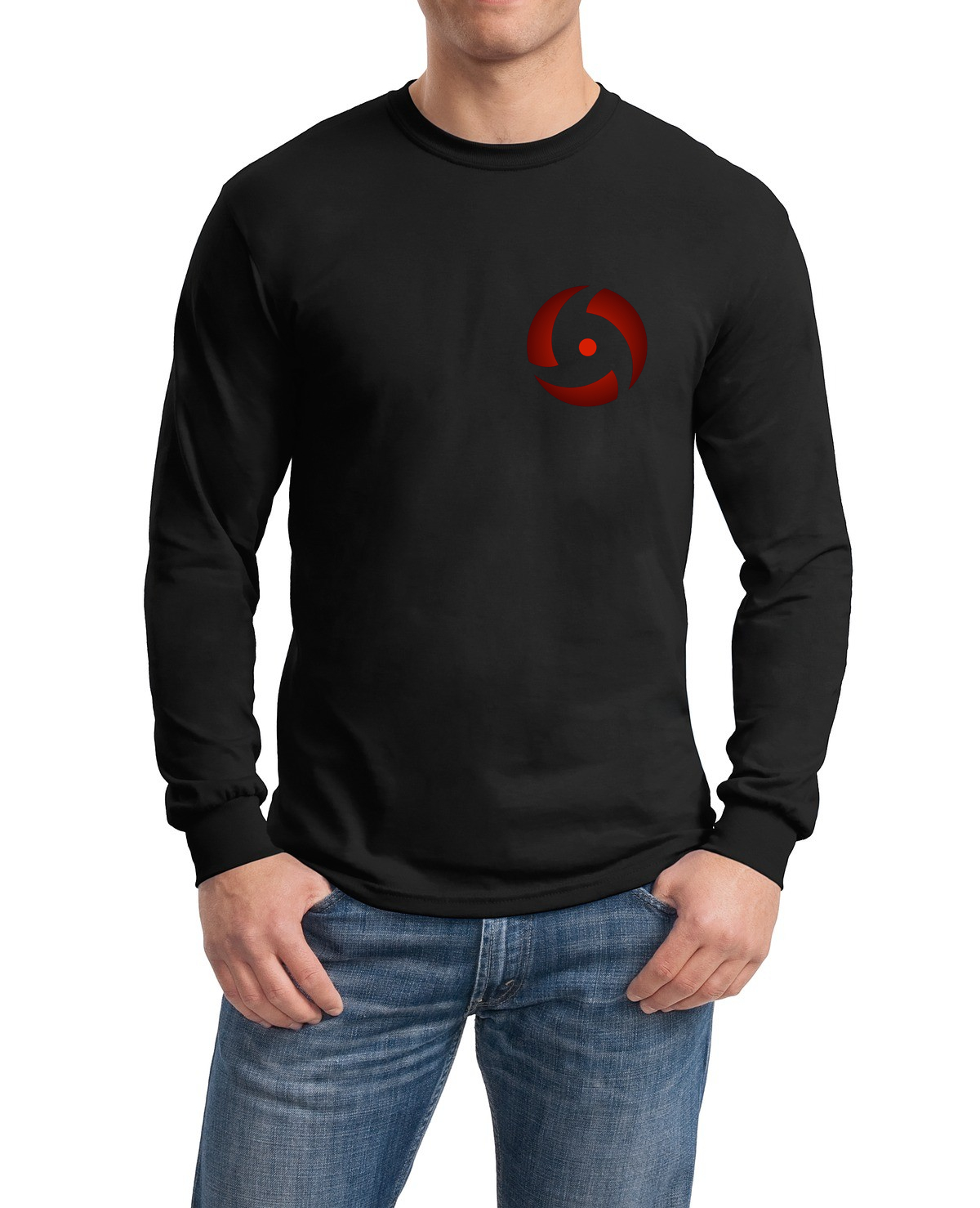 Custom black full sleeves - Swag Shirts