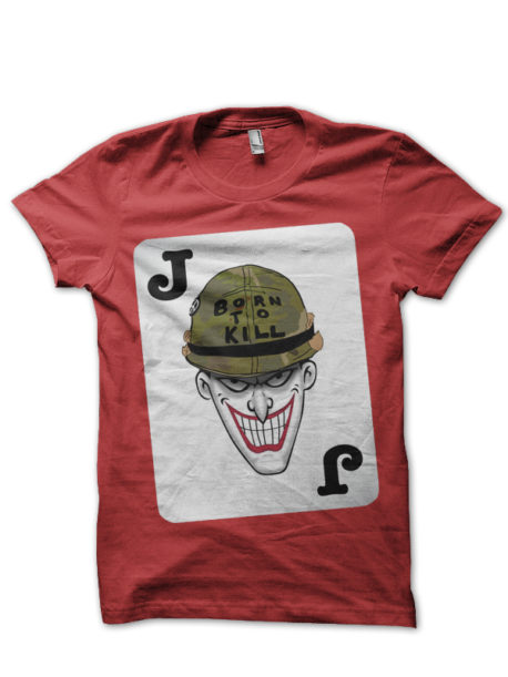 joker card t shirt