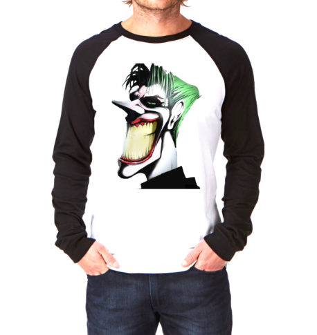 Joker Black Full Sleeve Tee (All Colours)
