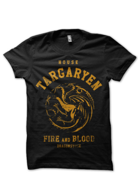 House Targaryen Black Tee