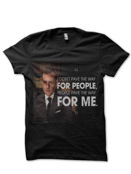Suits Black T-Shirt