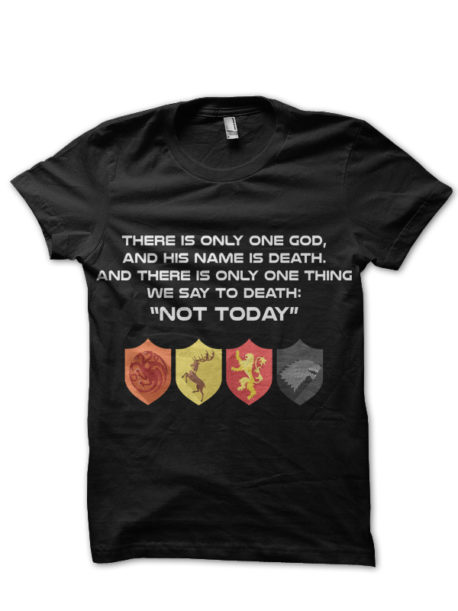 God Of Death Black T-Shirt