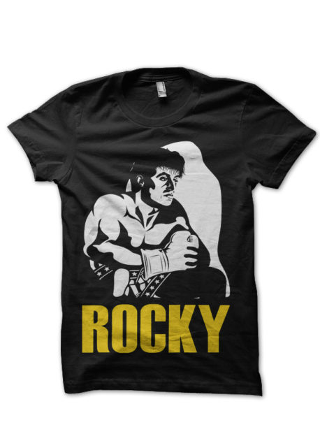 Rocky Balboa Black Tee