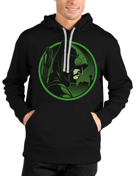 Arrow Black Hoodie