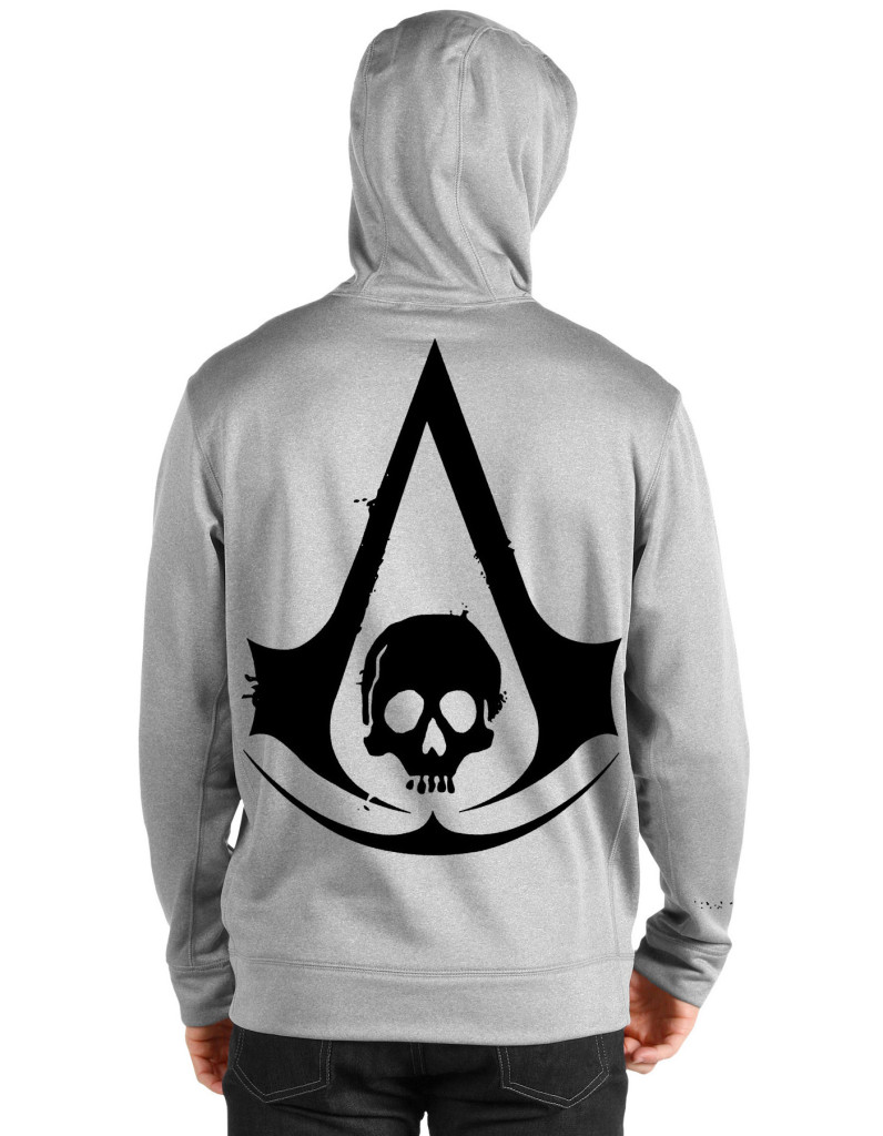 Assassins Creed Grey Hooded Sweatshirt | Swag Shirts