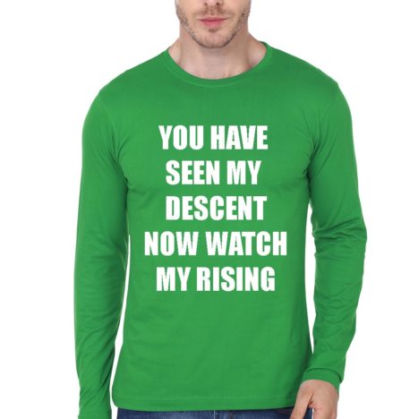 Rise Green Full Sleeve Tee