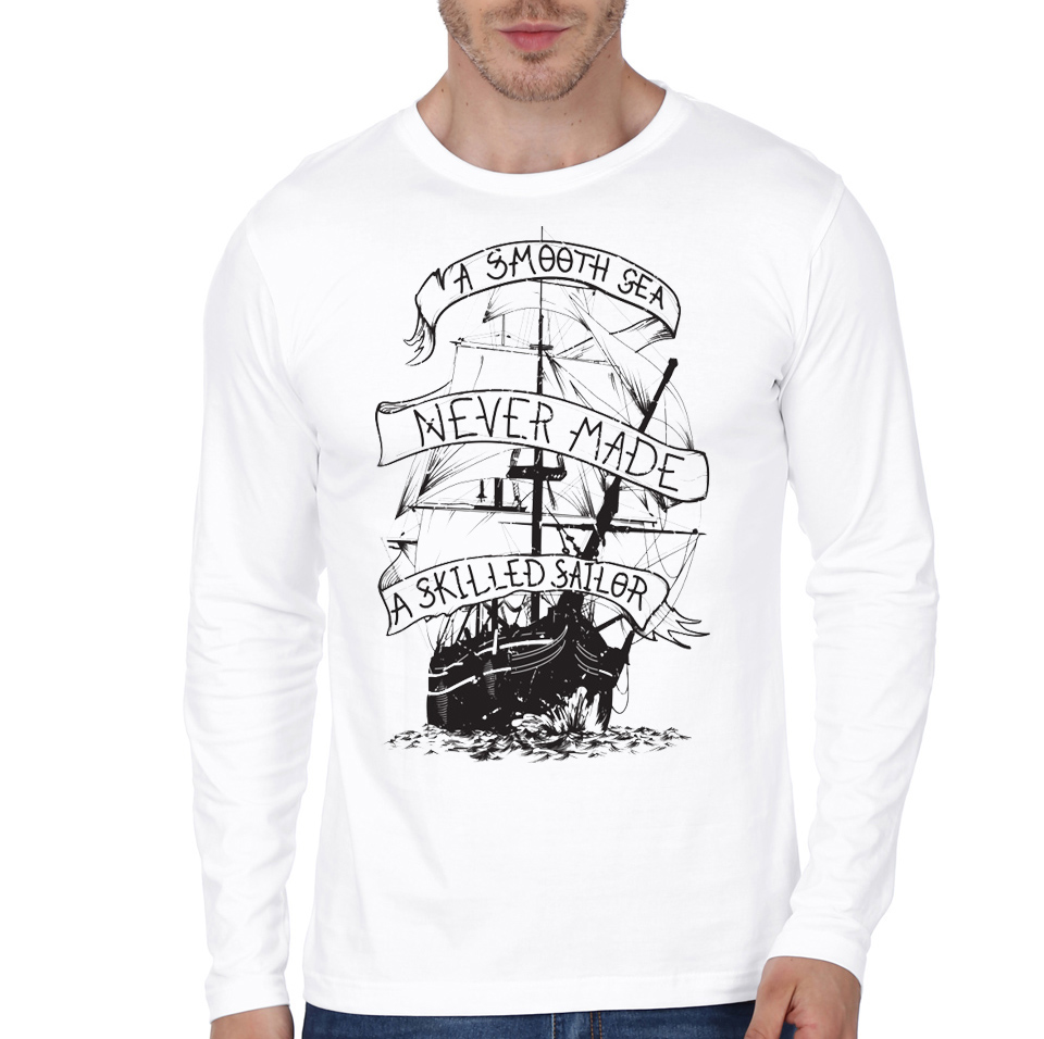 sailor white tee | Swag Shirts