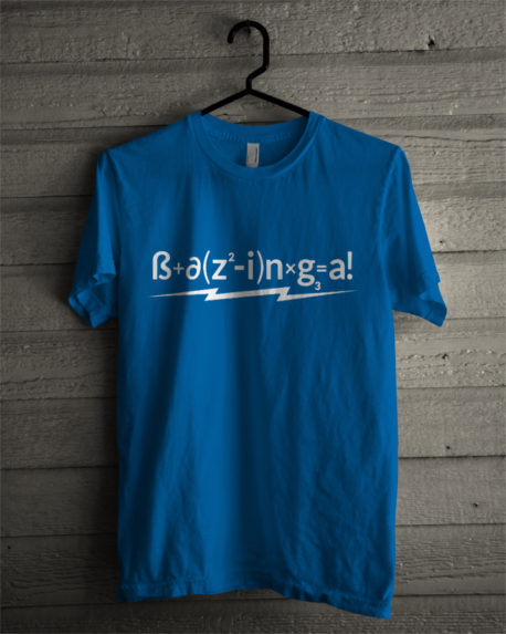 Bazinga Blue Tee