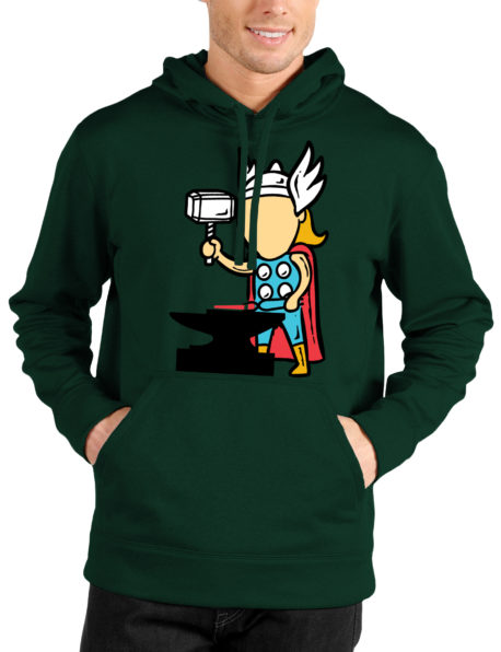 Thor Dark Green Hoodie