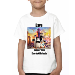 Madagascar White Kids T-Shirt