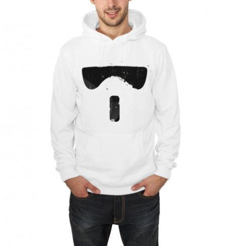 Star Trooper White Hoodie