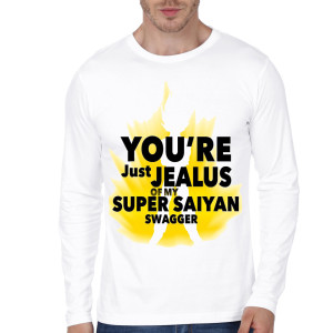 Swagger White Full Sleeve Tee