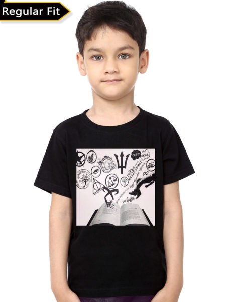 Fandom Kids Black T-Shirt