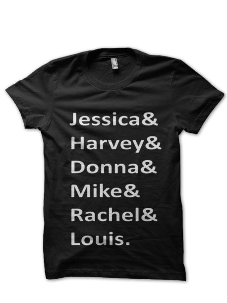 Team Suits Black Tee