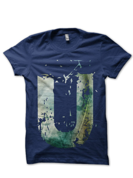 Uncharted 4 Navy Blue Tee