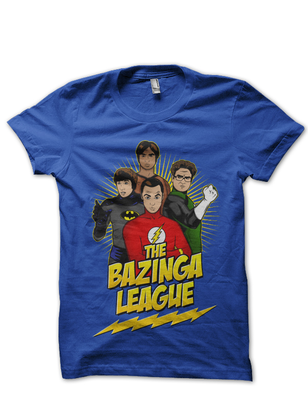 Bazinga Blue Tee - Swag Shirts