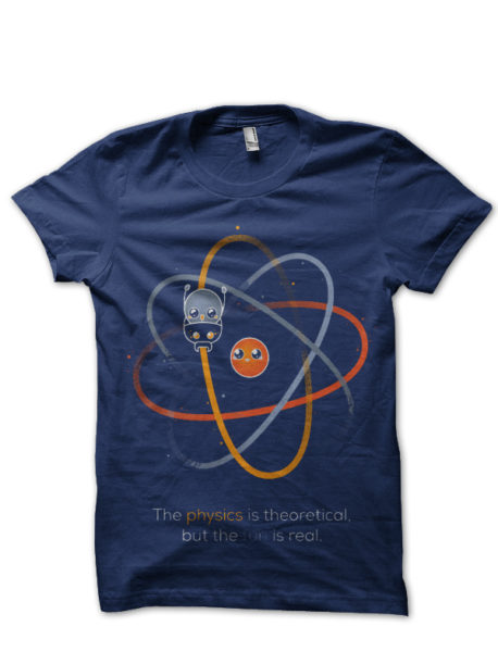Big Bang Theory Navy Blue Tee