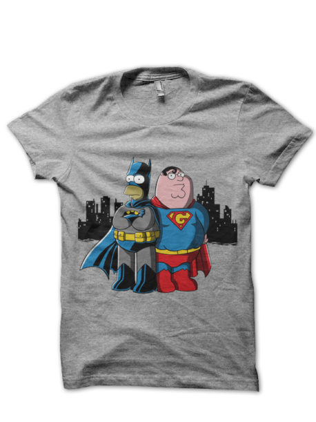 Homer Simpsons Grey Tee