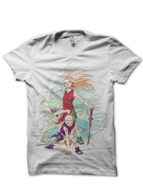 Naruto White Tee