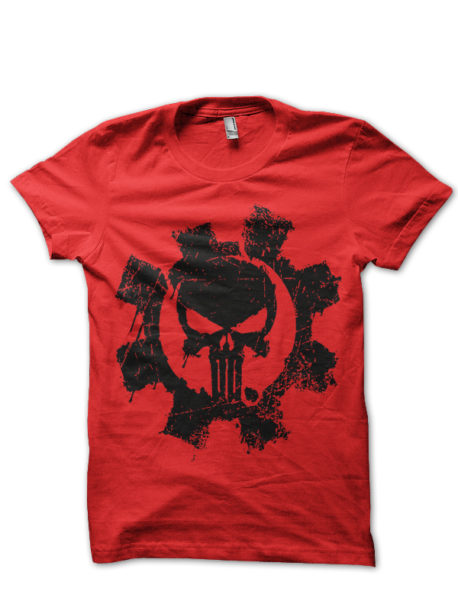 Punisher Red Tee