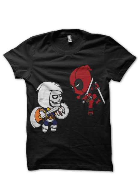 Deadpool Black Tee