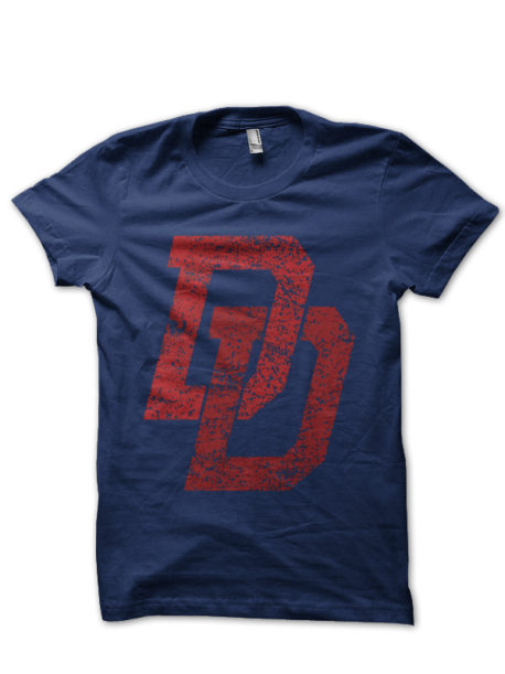Dare Devil Navy Blue Tee