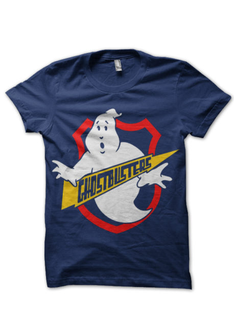 Ghost Buster Navy Blue Tee