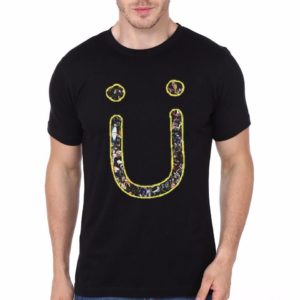 Humans Black T-Shirt