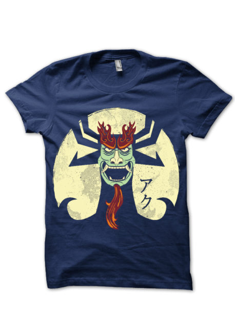 Samurai Jack Navy Blue Tee