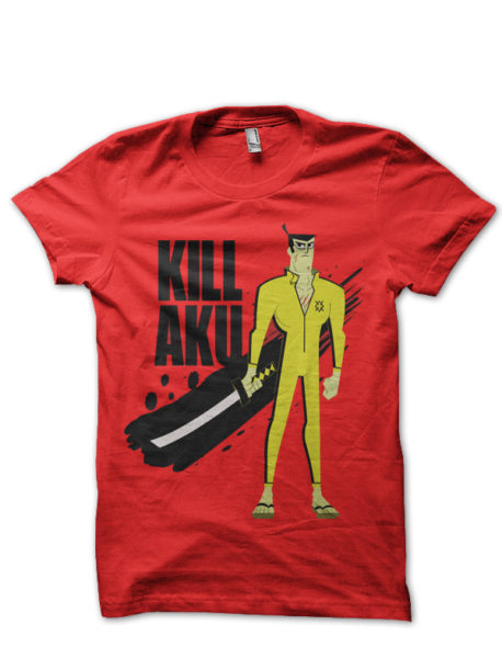 Samurai Jack Red Tee