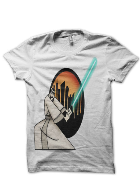 Samurai Jack White Tee