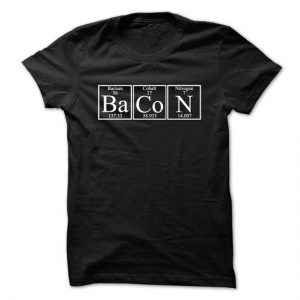 Bacon Black T-Shirt