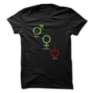 Geek Black T-Shirt