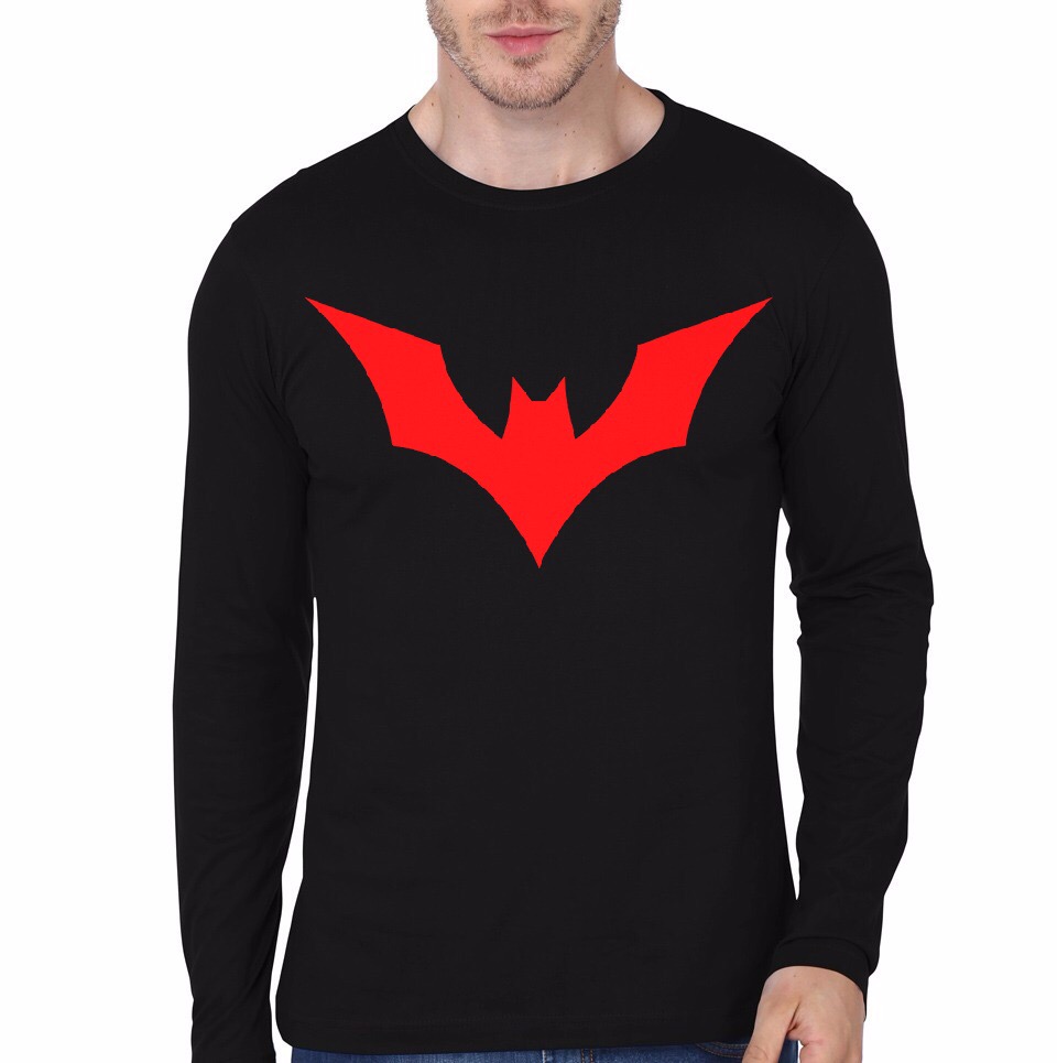 Batman Beyond Black Full Sleeve T-Shirt - Swag Shirts