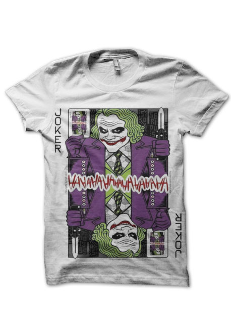 Joker White T-Shirt