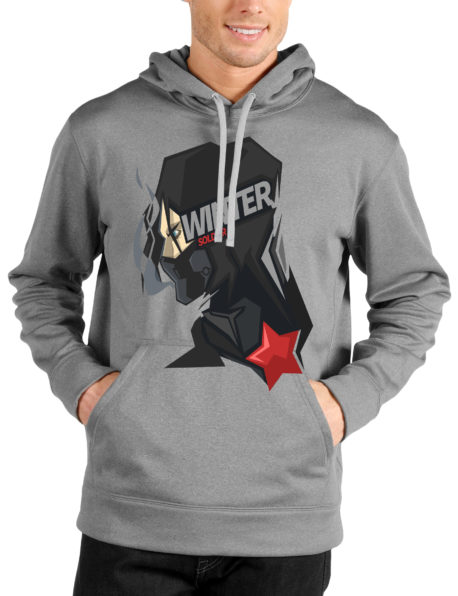 The Winter Soilder Grey Hoodie