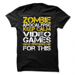 Video Games Black T-Shirt