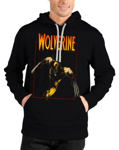 Wolverine Black Hoodie