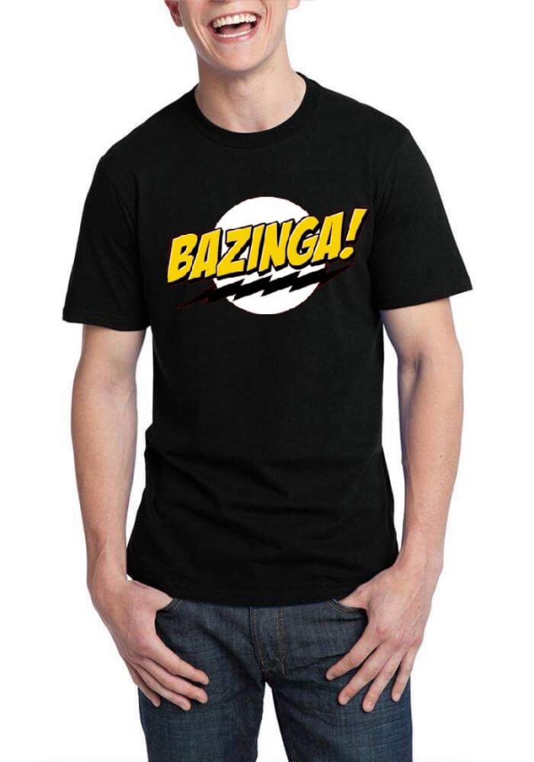 Bazinga Red T-Shirt - Image 3