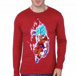 Goku Red Full Sleeve T-Shirt