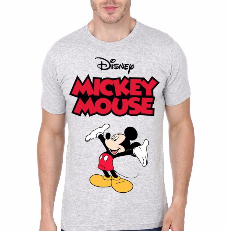 Disney Mickey Mouse Grey T-Shirt