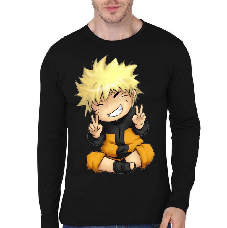 Little Naruto Full Sleeve T-Shirt