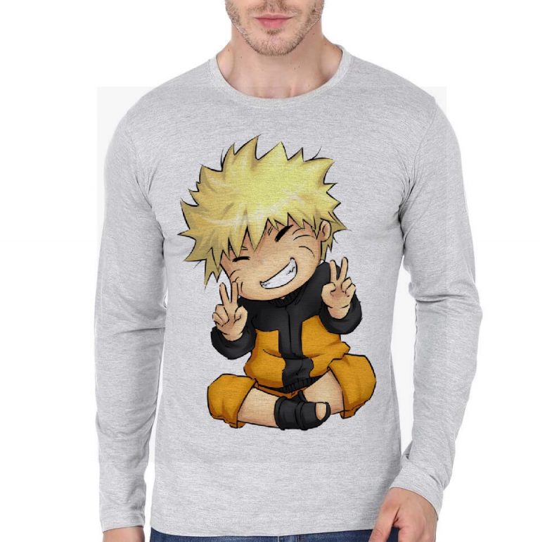 Little Naruto Full Sleeve T-Shirt - Image 2