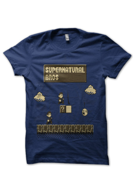 Supernatural Navy Tee