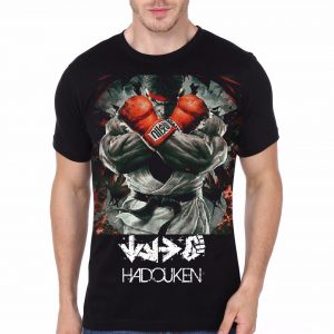 Street Fighter Black T-Shirt