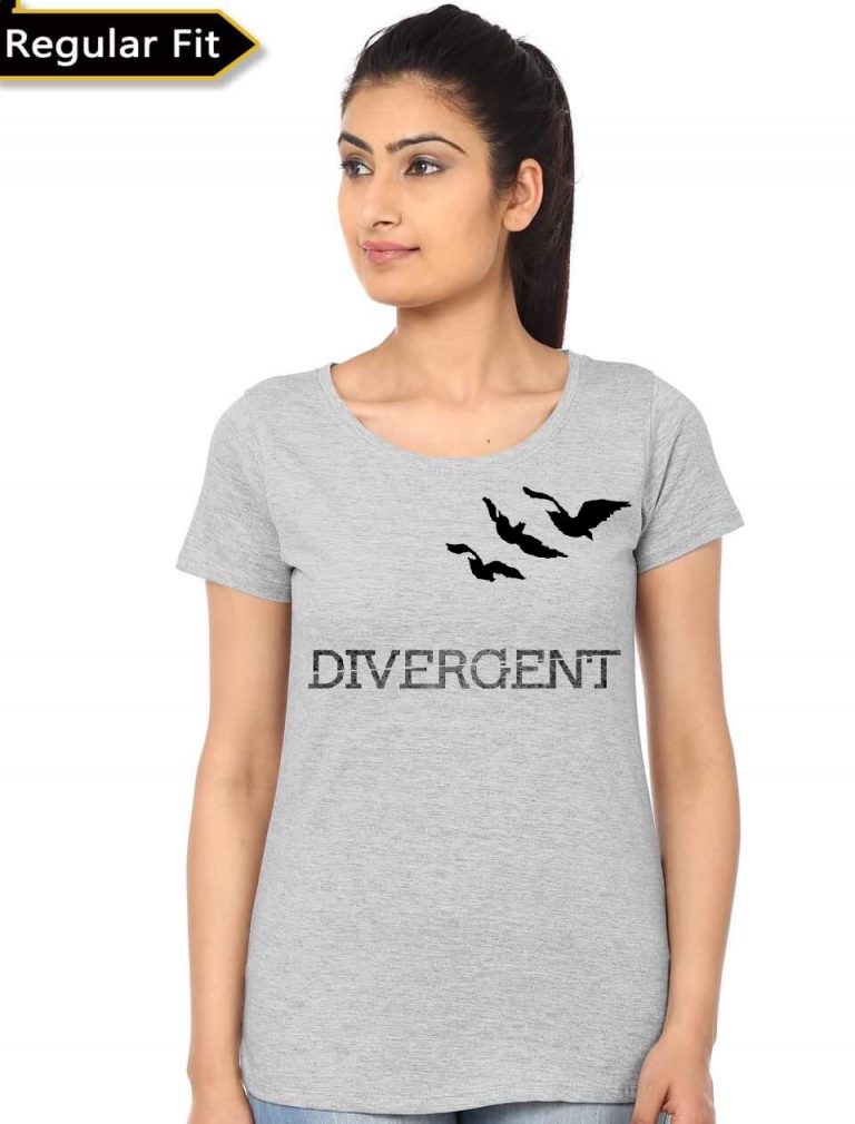 Divergent Grey Girls T-Shirt