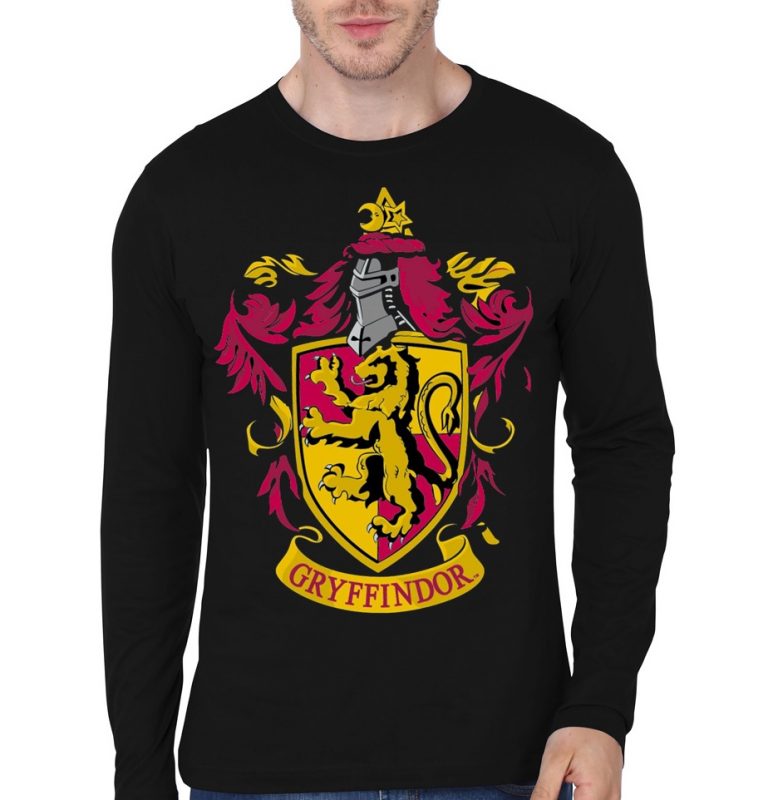 Gryffindor Black Full Sleeve T-Shirt